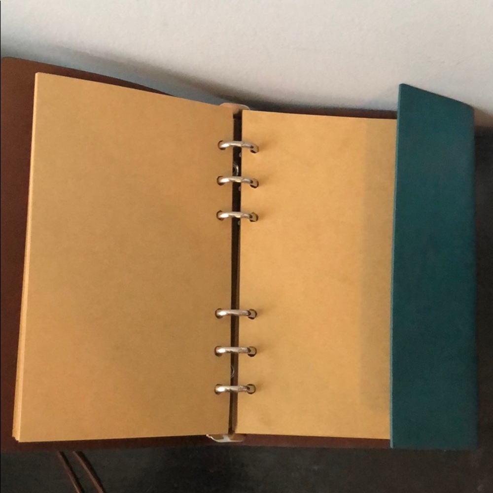 MaleDen Turquoise Notebook - Picture 3 of 3